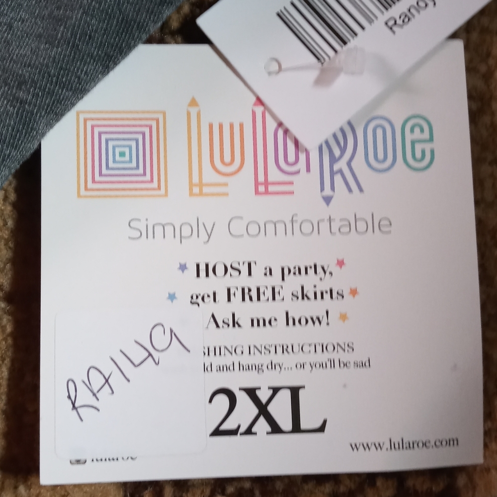 New Lularoe Randy-2xl - Picture 3 of 9